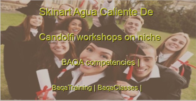 Skinart Agua Caliente De Candolfi workshops on niche BAQA competencies | BaqaTraining | BaqaClasses | SkinartTraining-Mexico